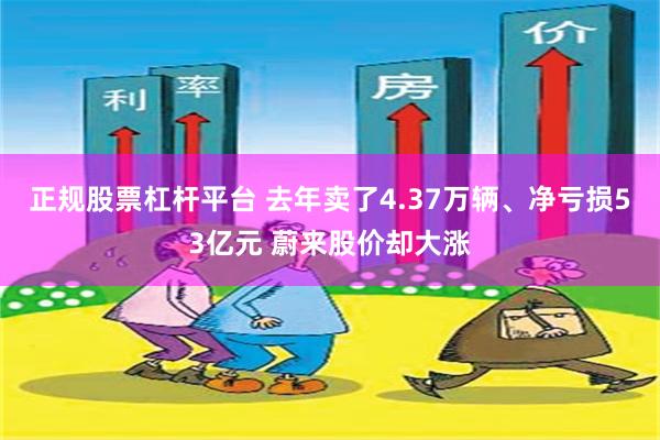 正规股票杠杆平台 去年卖了4.37万辆、净亏损53亿元 蔚来股价却大涨