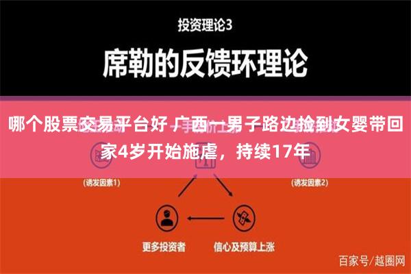 哪个股票交易平台好 广西一男子路边捡到女婴带回家4岁开始施虐，持续17年